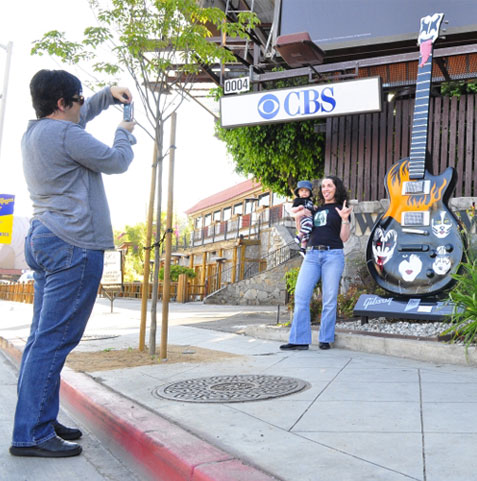 kiss sunset strip